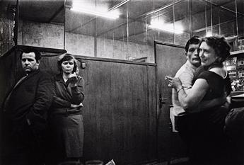 ANDERS PETERSEN (1944- ) Together, four photographs from the series Café Lehmitz, Hamburg.